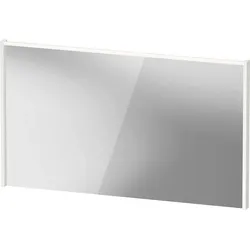 Duravit D-Code Spiegel, LED-Lichtfeld oben, 1200x700mm, externer Lichtschalter notwendig, 9 W, DC7079018180000, Farbe: Weiß Matt