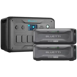 Bluetti AC300 5,5kWh Powerstation mit 2x B300K Speicher Home Backup 3000W - 0% MwSt. (gemäß§12 Abs.3 UstG**)