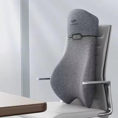 Uplift Essentials High Back Ergonomic Office & Reclining Support Pillow light Gray