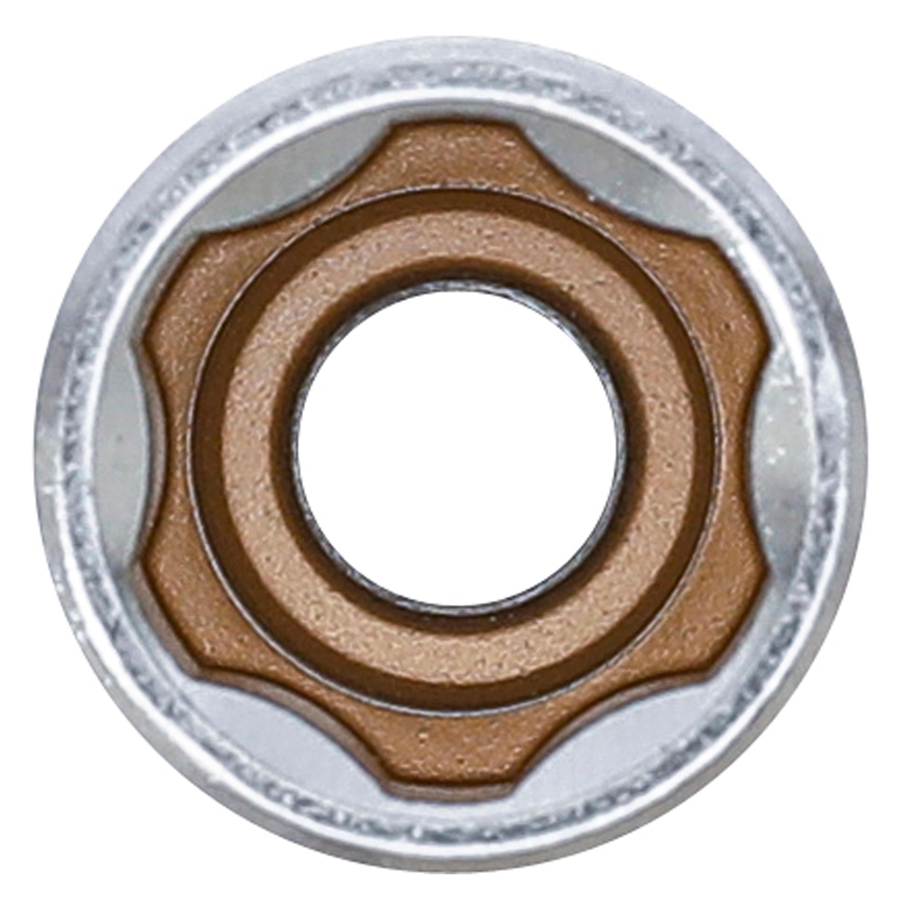 BGS Steckschlüssel-Einsatz Super Lock, tief Antrieb Innenvierkant 10 mm (3/8") SW 13 mm (13 mm) (2603)
