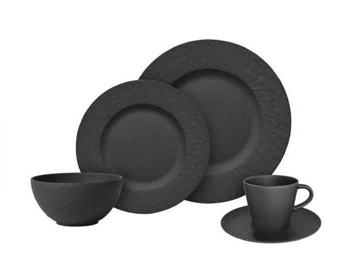 Kombiservice MANUFACTURE ROCK 20-teilig schwarz