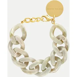 Flat Chain Armband Beige