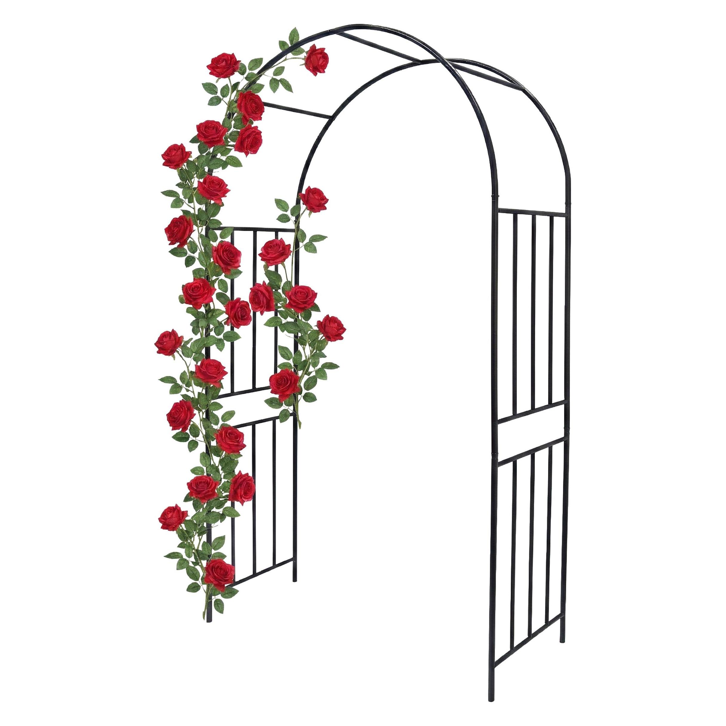 Relaxdays Rosenbogen (120 cm, 44.50 cm) (4052025528485)