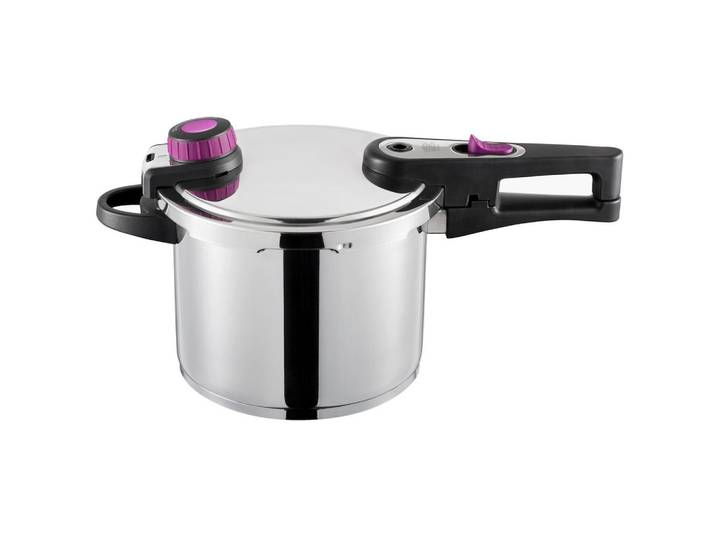 Schnellkochtopf System Plus Edelstahl, 6 Liter