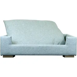 Rohrschneider Hundesofa gepolstert Polsterstoff türkis