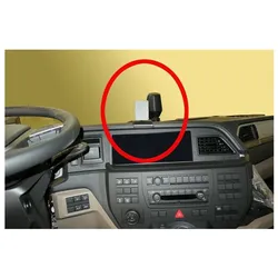 Brodit 213571 Halterung Passive Halterung Tragbarer Rechner, Smartphone Halterung, Schwarz