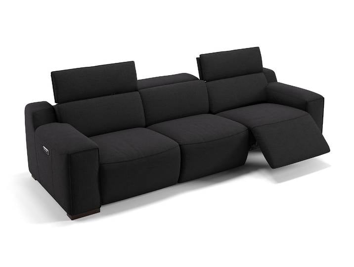 Stoff 3-Sitzer XXL LORETO Relax Sofa Couch
