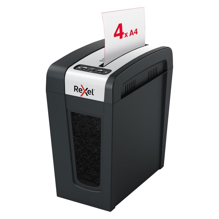 Rexel MC4-SL Aktenvernichter Mikrogeschnittene Zerkleinerung 60 dB (Microschnitt) (2020132EU)