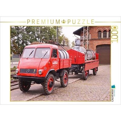 CALVENDO Puzzle UNIMOG- U-401- ``1953´´ | 1000 Teile Lege-Größe 64x48cm Foto-Puzzle für glückliche Stunden, Sonstige von , Calvendo Puzzle