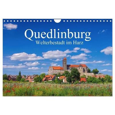 Quedlinburg - Welterbestadt im Harz (Wandkalender 2027 DIN A4 quer), CALVENDO Monatskalender