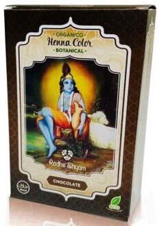 Radhe Shyam Henna Color Botanical Powder Dye Chocolate 100 gr