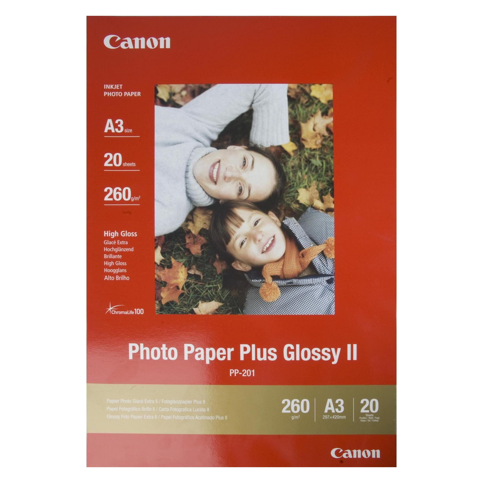 Canon PP-201 Plus Glossy II (265 g/m², A3, 20 Stk.) (2311B020)