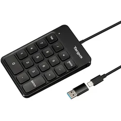 Targus AKP13GL Numerische Tastatur Universal USB Schwarz