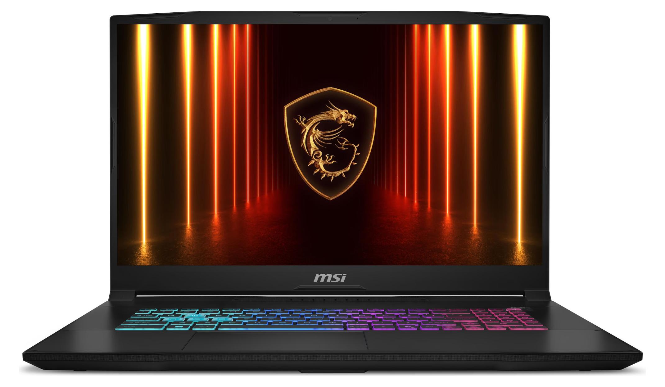 MSI Katana 17 HX (Core Black, 17,3" WQHD, Intel Core i7-14650HX,8 GB RAM, 8 TB SSD) mit Windows 11 Pro