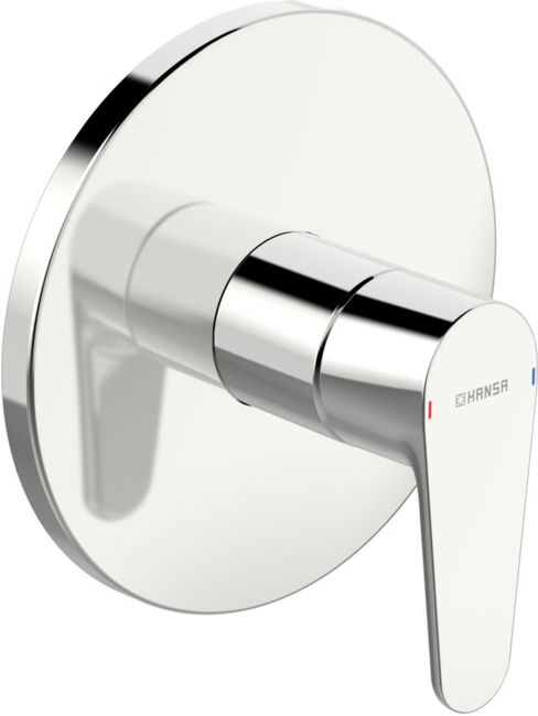 Hansa HANSAVANTIS Kit montage prêt mitigeur douche encastré, levier, chrome (82619063)