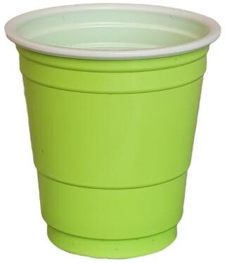 The Handy Homestead Disposable Shot Glasses Mini Plastic Party Cups light Green