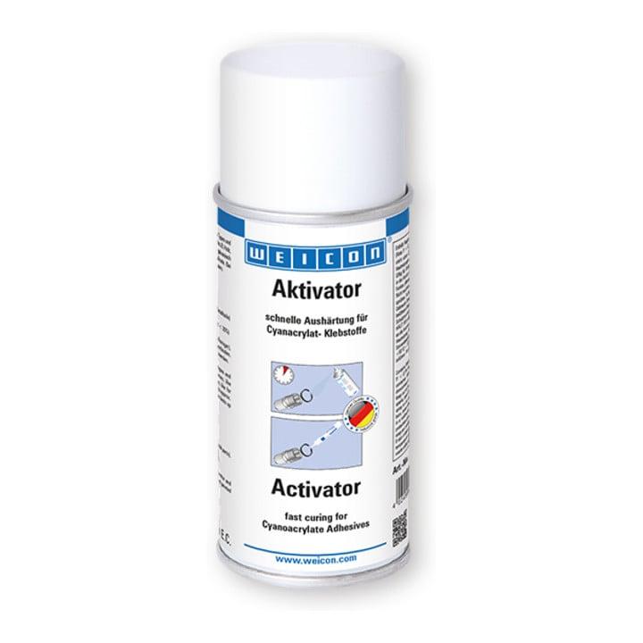 WEICON CA-Aktivator Spray, Aushärtebeschleuniger für Sekundenkleber, 150 ml (12500150)