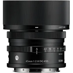 SIGMA Contemporary 2,8/45 mm DG Sony E-Mount schwarz, Objektiv