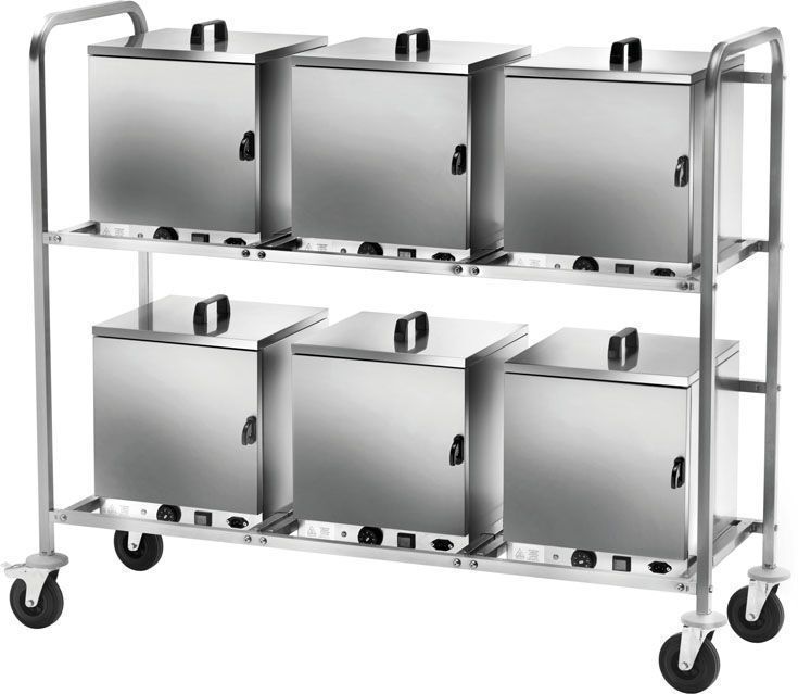 Forcar Carrello Porta Cassette Termiche 155 x 61 cm
