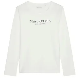 Marc O Polo Long Sleeve Shirt Weiß Baumwolle Small Damen