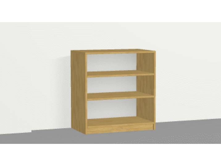 Hifi Rack Eiche Eiche Natur geölt