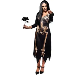 Metamorph Geisterskelett Kleid (L)