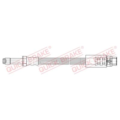 QUICK BRAKE Bremsschlauch 32344 für BMW