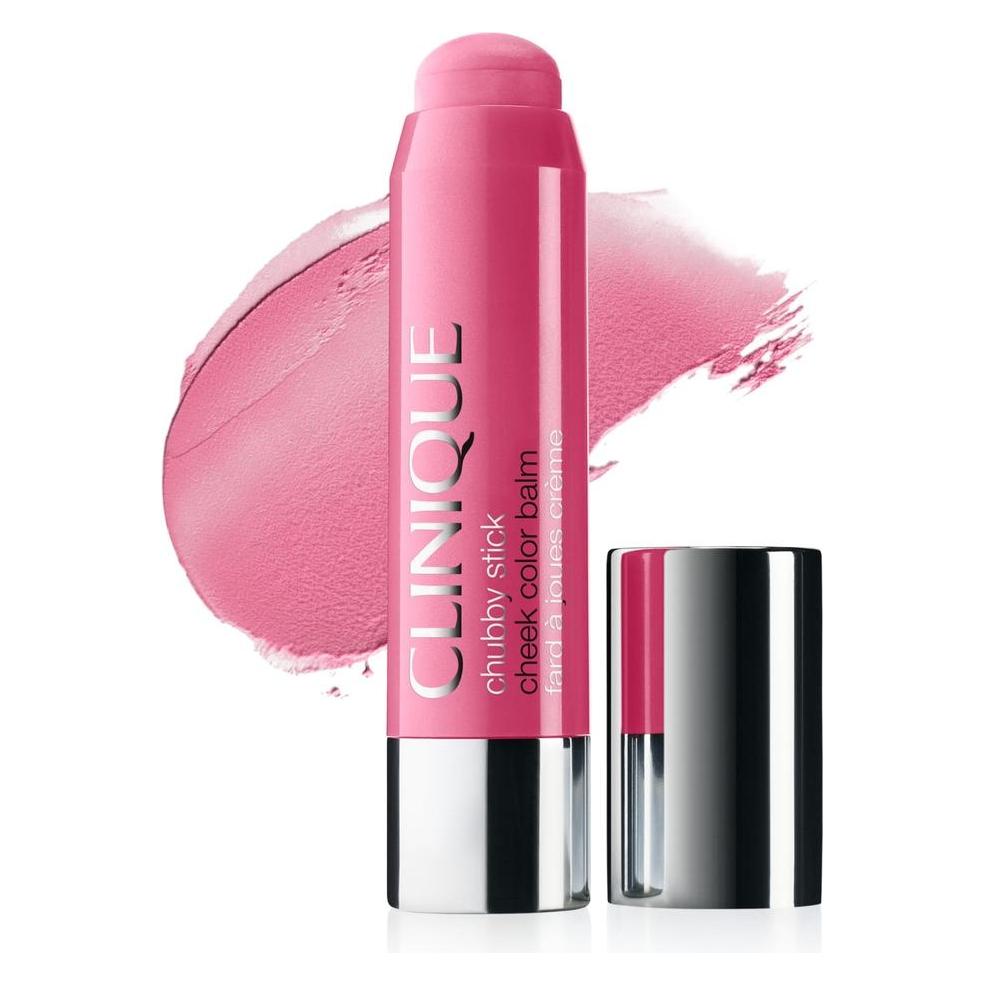 Clinique Chubby Cream Blush Stick Cheek Colour Balm for Cheeks (Poppin' Pink) (VF9Z06000)