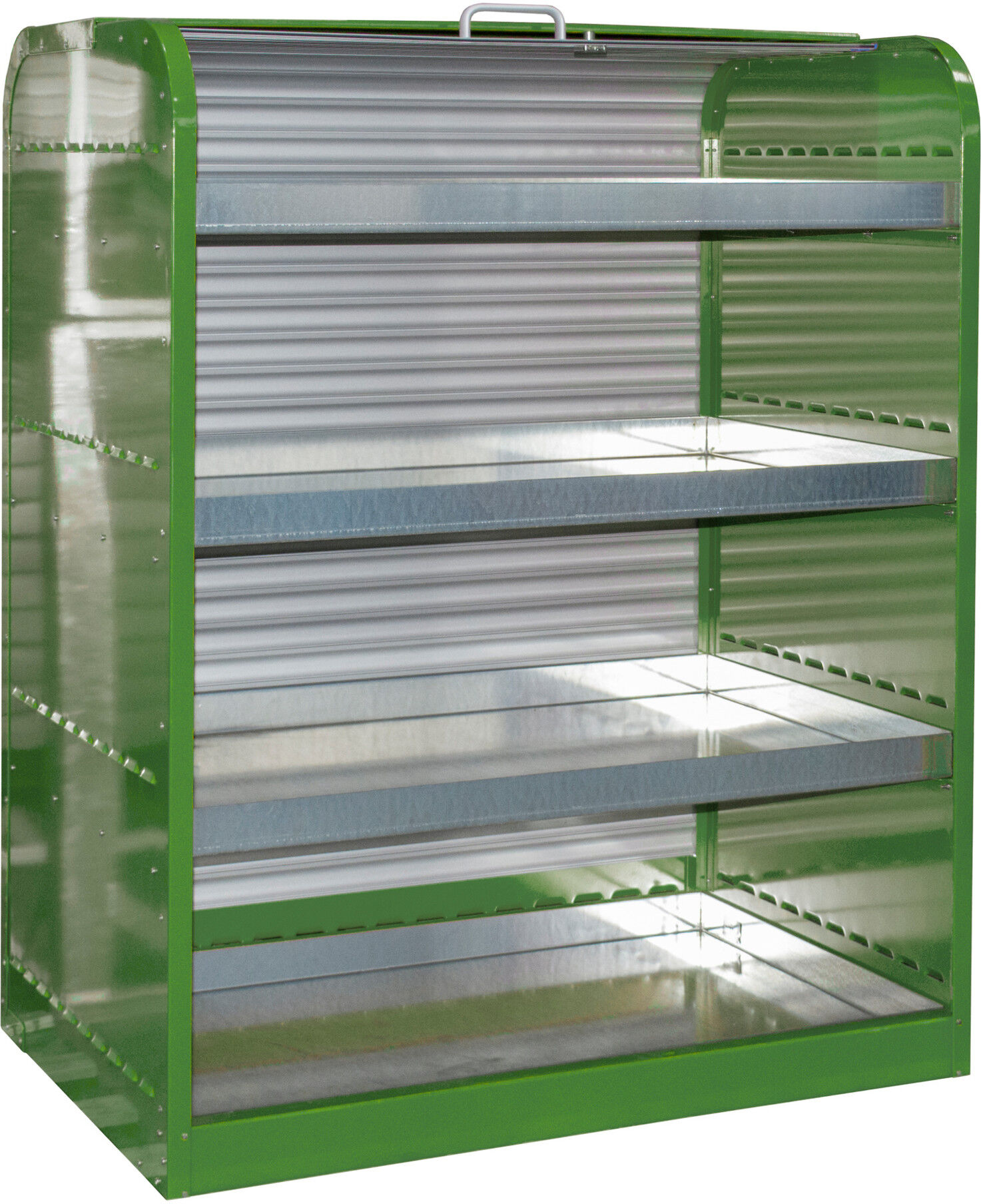 Bauer Südlohn Gefahrstoff-Rollladenschrank RSG-4, lackiert, Resedagrün (4416-30-3000-6011)