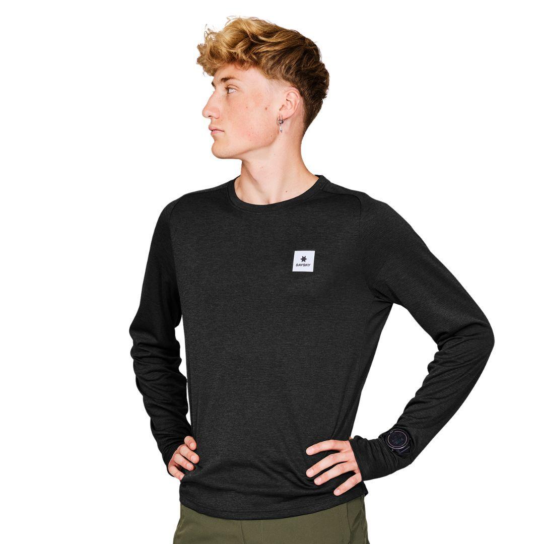 Saysky Herren Clean Flow Long Sleeve schwarz