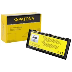 PATONA Akku passend für Dell M4600 Precision M4600 M4700 M6600 – 14,8 Volt 6600 mAh