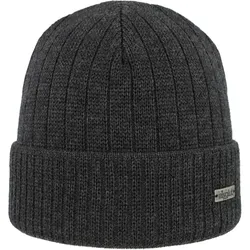 Eisglut Herren Milan Merino Strickmütze - STK - ANTHRAZIT