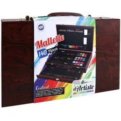 MGM, Malstifte, Malerei-Set Artist's Hand Aktentasche 140 Stücke (140x)