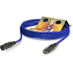 SOMMER CABLE DMX Kabel XLR 3pol 3m bl Hicon