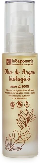 la saponaria Olio di Argan Bio per Viso, Corpo e Capelli
