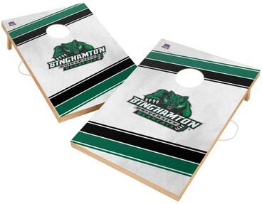 Skip's Garage Binghamton SUNY Bearcats Regulation 2x4 Cornhole Set