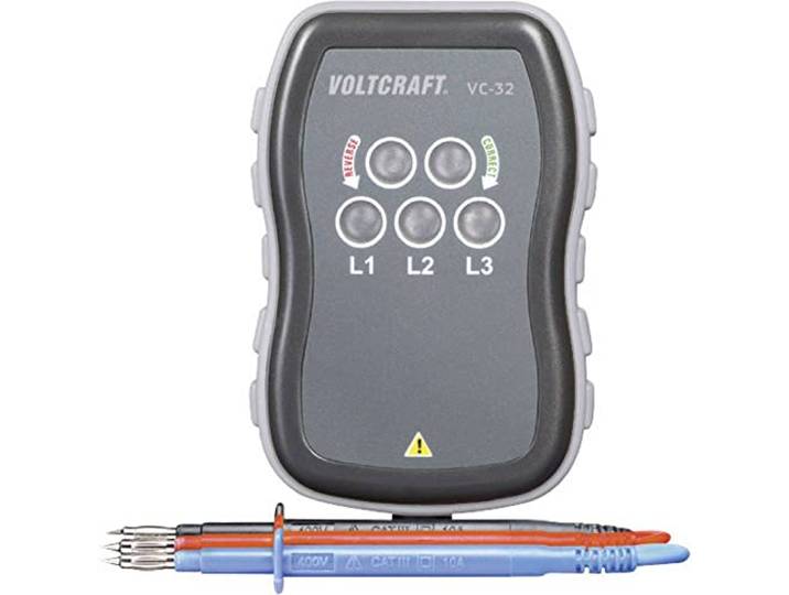 Testeur de champ rotatif VOLTCRAFT VC-32 CAT III 440 V