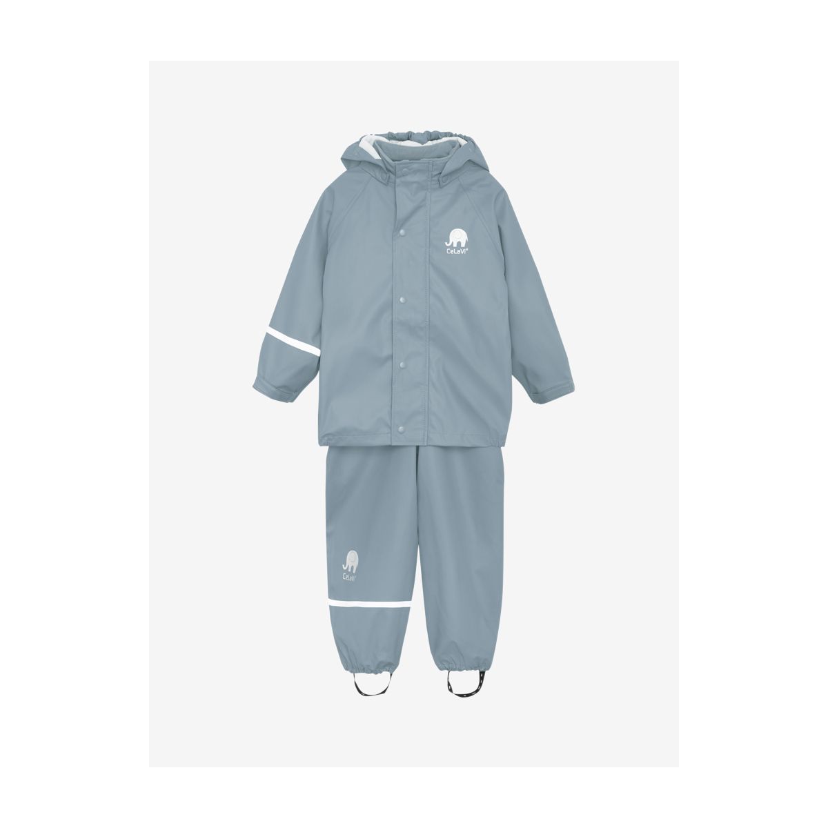 Celavi Basic Rainwear set -solid PU smoke blue (969) 70 1145-969-70