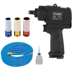 Elmag, Bohrmaschine + Akkuschrauber, - DL-Werkzeugpaket Schlagschrauber EPS 101 C (Schlagschrauber)