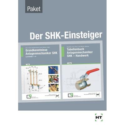Paketangebot Der SHK-Einsteiger, Set von Hans-Peter Lass,Josef Wagner,Bertram Hense,Hermann Bux,Markus Bruckes, Verlag Handwerk und Technik,