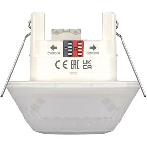 Theben Präsenzmelder Luxa 103 S360-28 KNX DE WH, 360°, 28 x 5 m Reichweite, innen + außen IP54, Unterputz