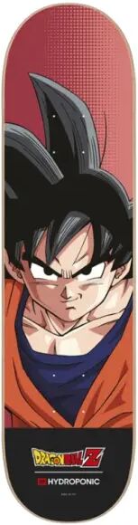 Skateboard Deck Hydroponic x DragonBall Z Son Goku (8.25" - Rot)