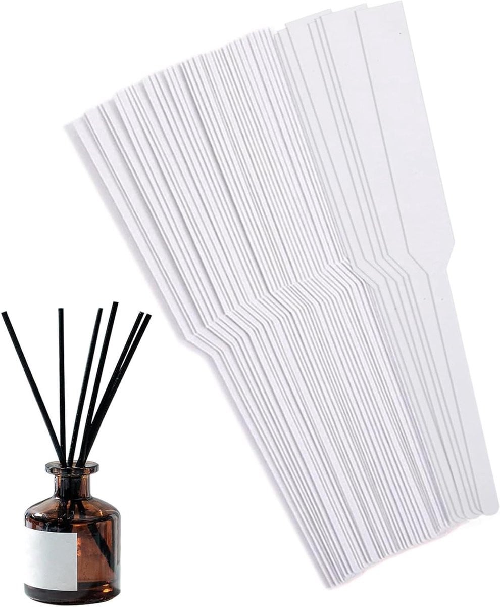 Geur Teststrips Aromastrips Essentieel - 100 stuks - Wit