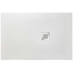 Ottofond Duschwanne Strato Mineralguss Steinoptik weiss - Duschwanne