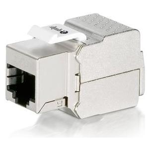 equip 8 x Keystone Jack Cat.6 voll geschirmt werkzeugfreier Anschluss (Keystone Modul) (767211)