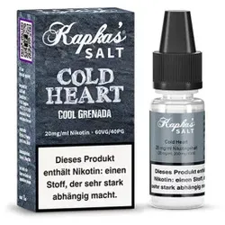 Cold Heart NicSalt 20mg 10ml Liquid by Kapka’s Flava