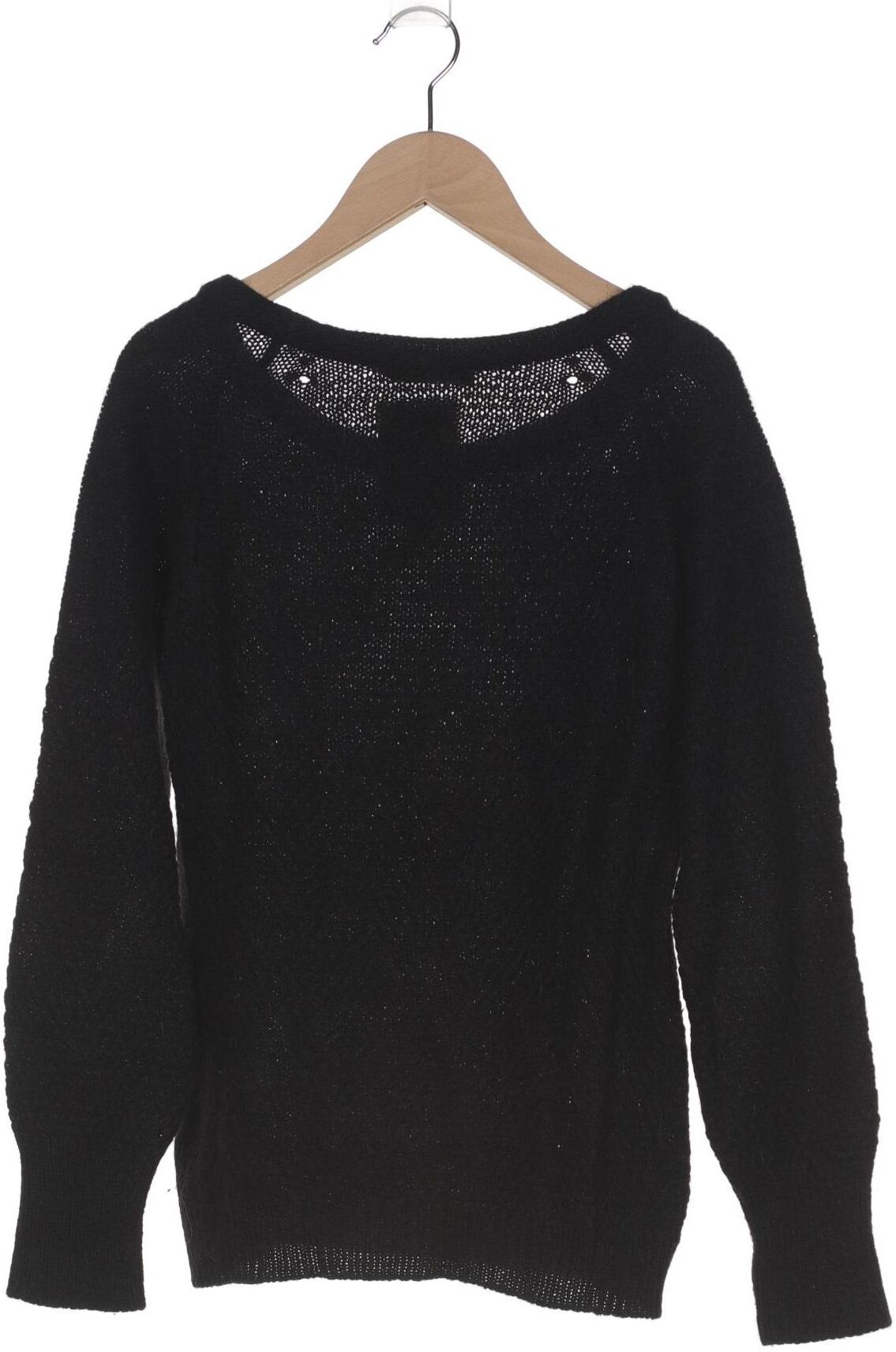 Turnover Damen Pullover, Schwarz, Gr. S, kein / Etikett - Second Hand