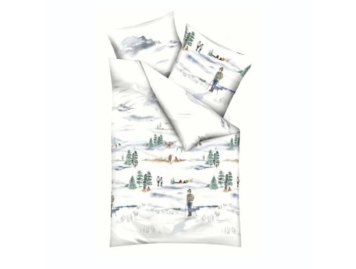 Kaeppel Bettwäsche - Qualitätsware zum günstigen Preis, 100% Reine Baumwolle, Verschiedene Modelle und Qualitäten (Frozen Winter, Feinbiber/Flanell)