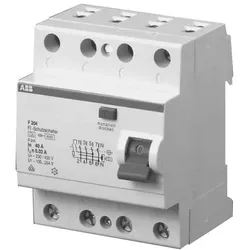 ABB, Schutzschalter, FI-Schutzschalter 4-polig 25A/0,3A