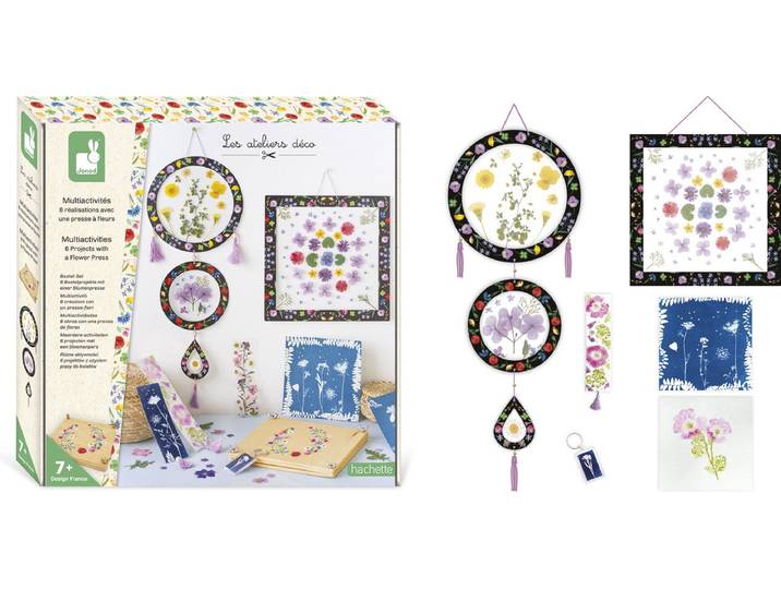 Janod - Les Ateliers Deco - 6 Activiteiten knutselset